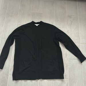 Black time and tru cardigan